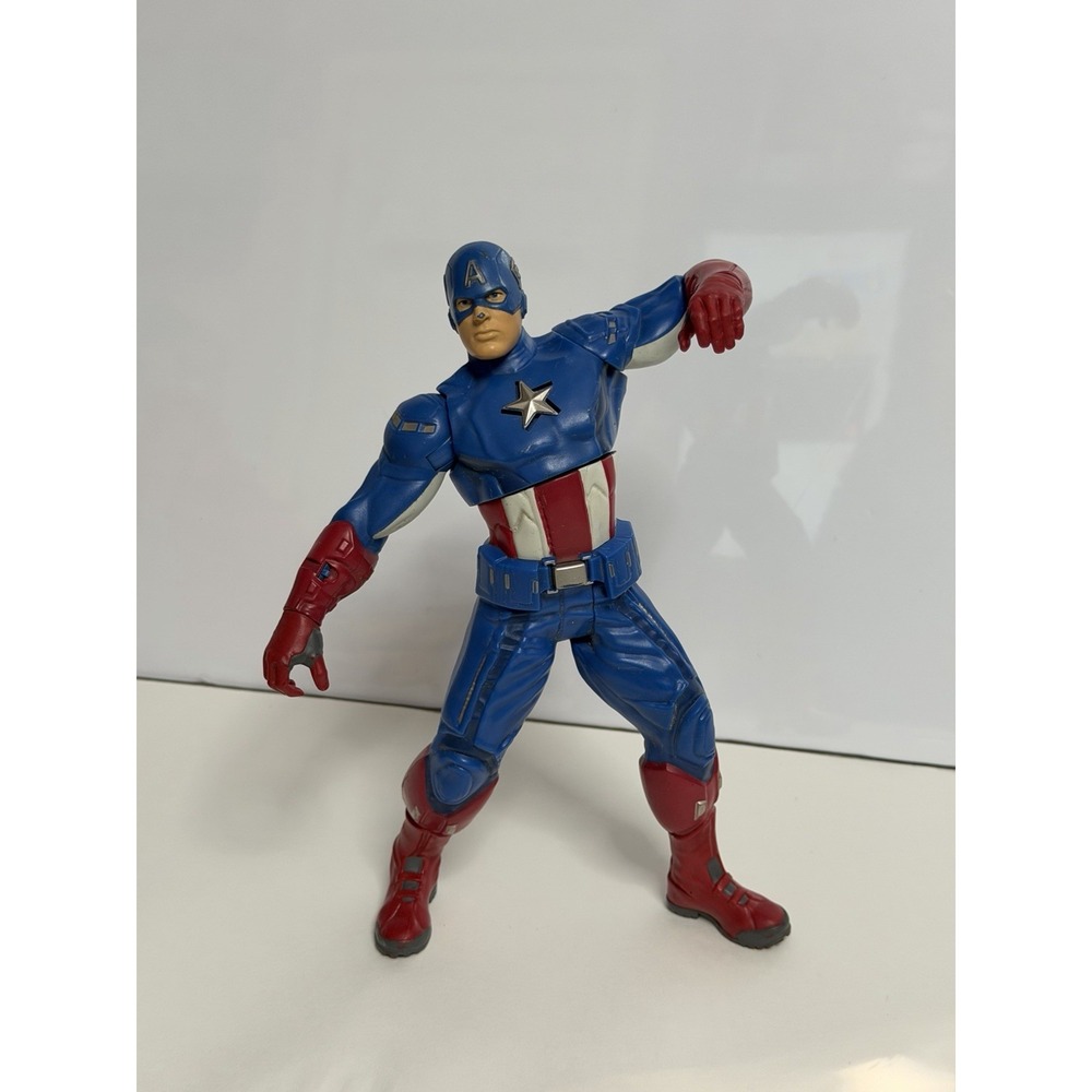 Captain America Ultra Strike 10" Talking Action Figure Hasbro Marvel 2012 K-1